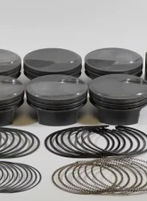 Mahle MS Piston Set BBC 555ci 4.560in Bore 4.25in Stroke 6.385in Rod .990 Pin 13cc 10.8 CR Set of 8                                     - 928965360 - Image 2