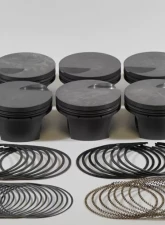 Mahle MS Piston Set BBC 515ci 4.530in Bore 4.00in Stroke 6.135in Rod 0.990 Pin -3cc 9.0 CR Set of 8                                     - 928956230 - Image 2