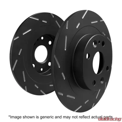 EBC 2024+ Lexus GX550 3.4TT (w/139.7mm PCD) Front USR Slotted Rotors - USR7840