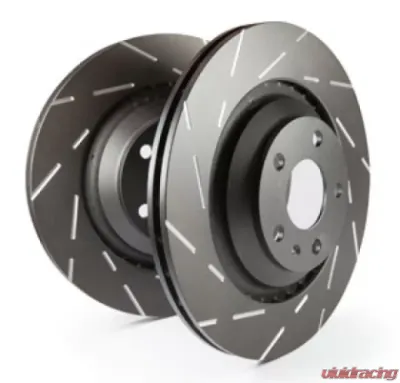 EBC 14+ Porsche Macan Front USR Slotted Rotors - USR2058