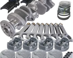 Eagle Chevrolet Small Block Rotating Assembly +.030 Bore 6in H-Beam Rods 3.75 Stroke