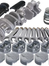 Eagle Chevrolet Small Block Rotating Assembly +.030 Bore 6in H-Beam Rods 3.75 Stroke                                     - 12508030 - Image 2
