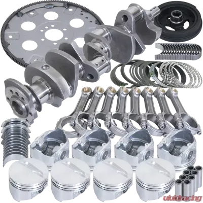 Eagle Specialty Prod Chvrolet Small Block 2pc Rear Seal Street & Strip Balanced Rotating Assembly - B13005E030