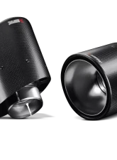 Akrapovic Carbon Tail Pipe Set Nissan 370Z | Mitsubishi Evolution x 2008-2018                                     - TP-NIZ34-C - Image 3