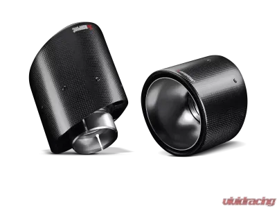 Akrapovic Carbon Tail Pipe Set Nissan 370Z | Mitsubishi Evolution x 2008-2018 - TP-NIZ34-C