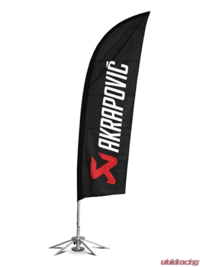 Akrapovic Self-Standing Flag Set - 801440