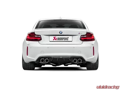 Akrapovic Gloss Carbon Fiber Rear Diffuser BMW M2 F87 2016-2021 - DI-BM/CA/3/G