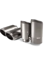 Akrapovic Titanium Tail Pipe Set Porsche Cayenne 2018-2020                                     - TP-T/S/23 - Image 2
