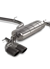Akrapovic Titanium Evolution Line Catback with Carbon Tips Audi S3 Sedan 8Y 2020-2024                                     - S-AU/TI/18H - Image 2