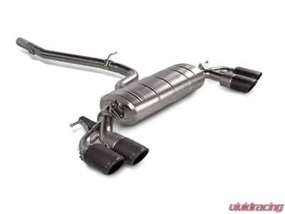 Akrapovic Titanium Evolution Line Catback with Carbon Tips Audi S3 Sedan 8Y 2020-2024 - S-AU/TI/18H