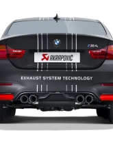 Akrapovic Titanium Homologated Slip On Exhaust BMW M3 F80 | M4 F82 Coupe 3.0L Turbo 2015-2020 CLEARANCE                                     - M-BM/T/8H - Image 9