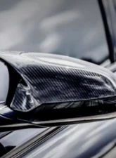 Akrapovic High Gloss Carbon Fiber Mirror Cap Set BMW M3 F80 2014+                                     - WM-BM/CA/2/G - Image 3