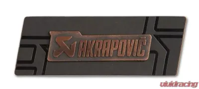 Akrapovic Copper Sign Badge - 800910