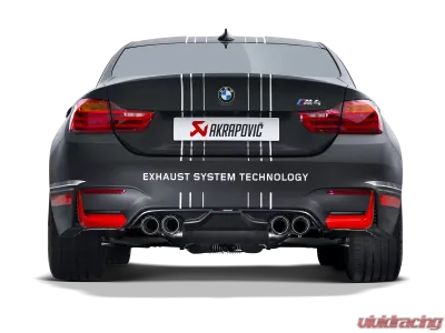 Akrapovic Rear Carbon Fiber Diffuser BMW M3 F80 Sedan | Coupe 3.0L Turbo 2015-2020 - DI-BM/CA/1
