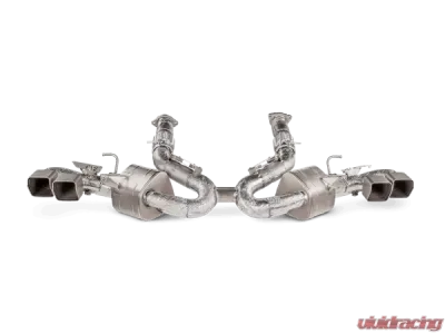 Akrapovic Titanium Slip-On Exhaust System for Chevrolet Corvette Stingray C8 2020-2024 - S-CO/TI/3
