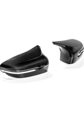 Akrapovic Carbon Fiber Mirror Cap Set High-Gloss BMW M8 Competition F91 | F92 2020-2024                                     - WM-BM/CA/3/G - Image 3