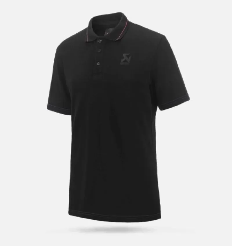 Akrapovic Mens Corpo Polo Black L - 802133