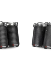 Akrapovic Carbon Tail Pipes Set BMW M3 | M4 F82 Coupe 3.0L Turbo 2015-2020                                     - TP-CT/26 - Image 3