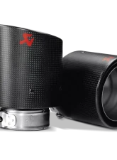 Akrapovic Carbon Tail Pipe Set Volkswagen Golf MK6 GTD 2010-2012                                     - TP-VWGMK6-CA - Image 2