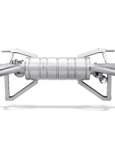 Akrapovic Titanium Slip-On Exhaust System for Lamborghini Gallardo 550 | 560 2008-2014                                     - M-LA/T/4 - Image 5