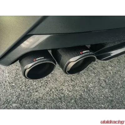 Akrapovic Titanium Slip-On Line with Carbon Fiber Tips BMW Z4 M40I G29 2019-2024 - S-BM/T/9H
