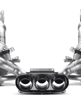 Akrapovic Titanium Slip-On Exhaust System Ferrari 458 Italia 2010-2015                                     - MTP-FE458H - Image 3