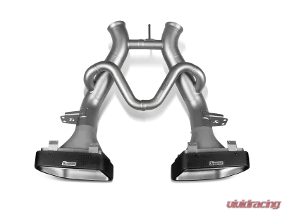 Akrapovic Titanium Slip-On Line Mclaren 650S | 650S Spider 2015-2017 - S-MC/TI/2