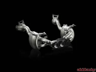 Akrapovic Titanium Slip-On Exhaust System Ferrari 458 Italia 2010-2015 - MTP-FE458H