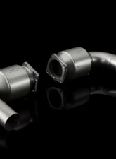 Akrapovic Link Pipe Set 100 Cpsi Cats Titanium Porsche 997.2 Turbo | Turbo S 2010-2012                                     - L-PO997TFLS-100 - Image 5
