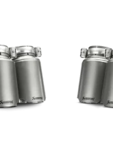 Akrapovic Titanium Tail Pipes Set BMW M3 F80 Sedan 3.0L Turbo 2015-2020                                     - TP-T/S/8 - Image 3