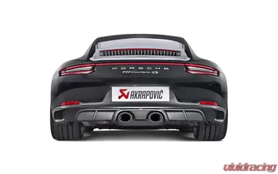Akrapovic Carbon Fiber Matte Rear Diffuser Porsche 991.2 Carrera S | 4 | 4S | GTS 2017-2019 - DI-PO/CA/3