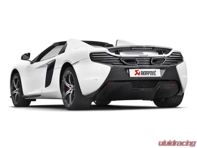 Akrapovic Titanium Slip-On Line Mclaren 650S | 650S Spider 2015-2017 - S-MC/TI/2