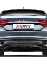 Akrapovic Evolution System Titanium Catback System Audi S7 2013-2017                                     - S-AU/TI/6H - Image 9