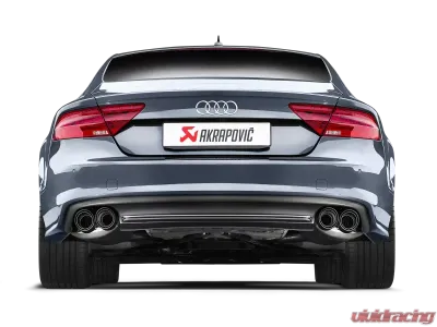 Akrapovic Evolution System Titanium Catback System Audi S7 2013-2017 - S-AU/TI/6H