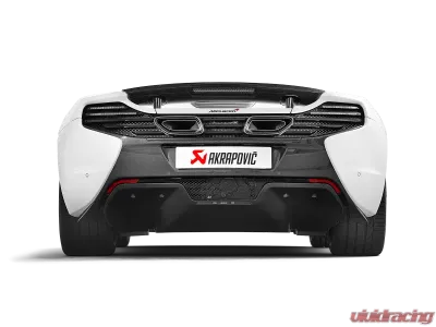 Akrapovic Titanium Slip-On Line Mclaren 650S | 650S Spider 2015-2017 - S-MC/TI/2