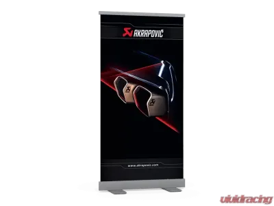 Akrapovic Pull Up Banner Car Chevrolet Corvette C8 - 801929