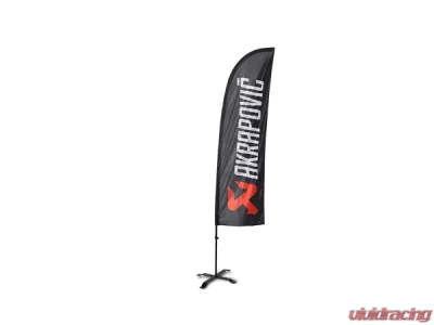 Akrapovic Small Self Standing Beach Flag Set - 801587