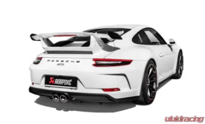 Akrapovic Slip-On Race Line Titanium Exhaust System Porsche 991.2 GT3 2018-2019 - S-PO/TI/8