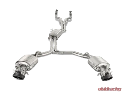 Akrapovic Titanium Evolution Line Cat Back with Carbon Tips Audi RS6 Avant C7 2014-2017 - S-AU/TI/3H