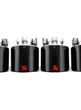 Akrapovic 115mm Carbon Tail Pipe Set for Chevrolet Corvette Z06 | ZR1 2006-2013                                     - TP-CT/1 - Image 3