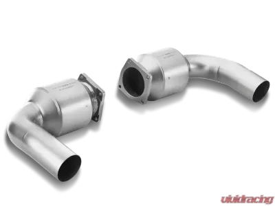 Akrapovic Link Pipe Set 100 Cpsi Cats Titanium Porsche 997.2 Turbo | Turbo S 2010-2012 - L-PO997TFLS-100