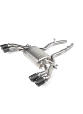 Akrapovic Titanium Slip-On Exhaust System with O Tips BMW X3 M Competition F97 2020-2024                                     - S-BM/T/10H - Image 2