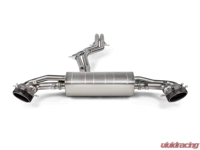Akrapovic Titanium Evolution Line Catback and Carbon Fiber | Titanium Tips Audi RS Q8 4M 2020-2024 - S-AU/TI/20H