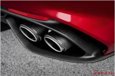 Akrapovic Evolution Line Titanium Exhaust System Alfa Romeo Giulia Quadrifoglio 2018-2022 - S-AR/TI/1H