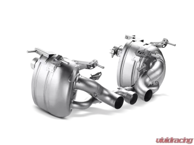 Akrapovic Titanium Slip-On Exhaust System Ferrari 458 Italia 2010-2015 - MTP-FE458H