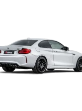 Akrapovic Titanium Slip-On Line with Carbon Fiber Tips BMW M2 Competition F87N 2018-2021                                     - S-BM/T/3H - Image 3