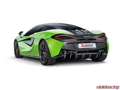 Akrapovic Slip On Titanium Muffler Mclaren 540C | 570S | 570GT 2016-2019 - S-MC/TI/3