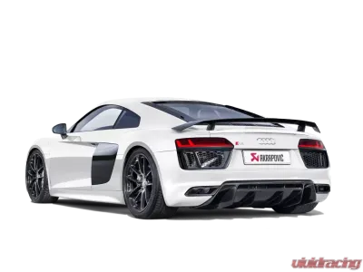 Akrapovic Titanium Slip-On Line Exhaust System Audi R8 5.2 2016-2018 - S-AUR8SO3-T