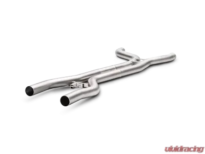 Akrapovic Evolution Titanium Link Pipe Set Porsche Cayenne 958 GTS | Turbo 2015-2017 - E-PO/T/3