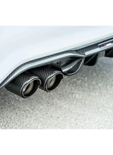 Akrapovic Titanium Slip-On Line with Carbon Fiber Tips BMW M2 Competition F87N 2018-2021                                     - S-BM/T/3H - Image 4